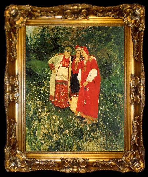 framed  Konstantin Korovin Northern Idyll, ta009-2